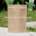 direct factory pouchmade custom made kraft wax black paper bag for food